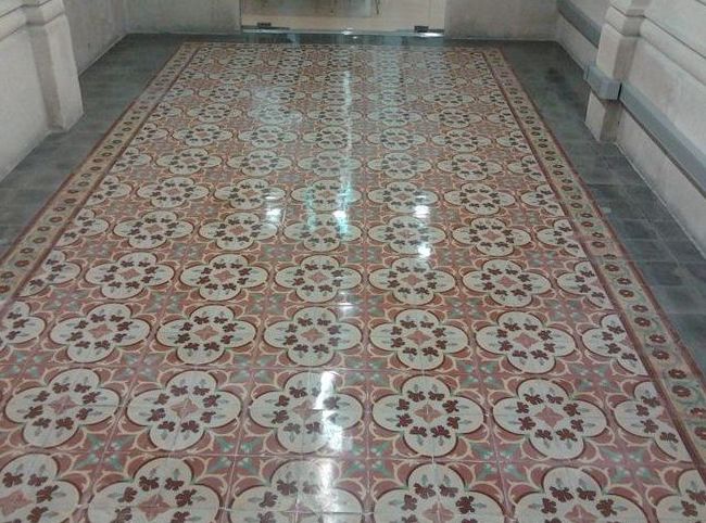 Vitrificado de mosaico y baldosa hidráulica : Servicios de Pulidos Reyes Vitrificado de mosaico y baldosa hidráulica : Servicios de Pulidos Reyes