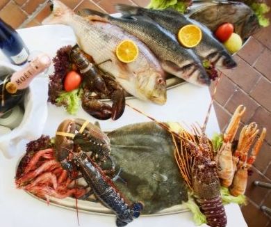 Restaurante especializado en marisco y pescado