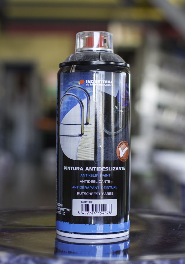 Pintura en spray antideslizante para piscinas Pintura en spray antideslizante para piscinas