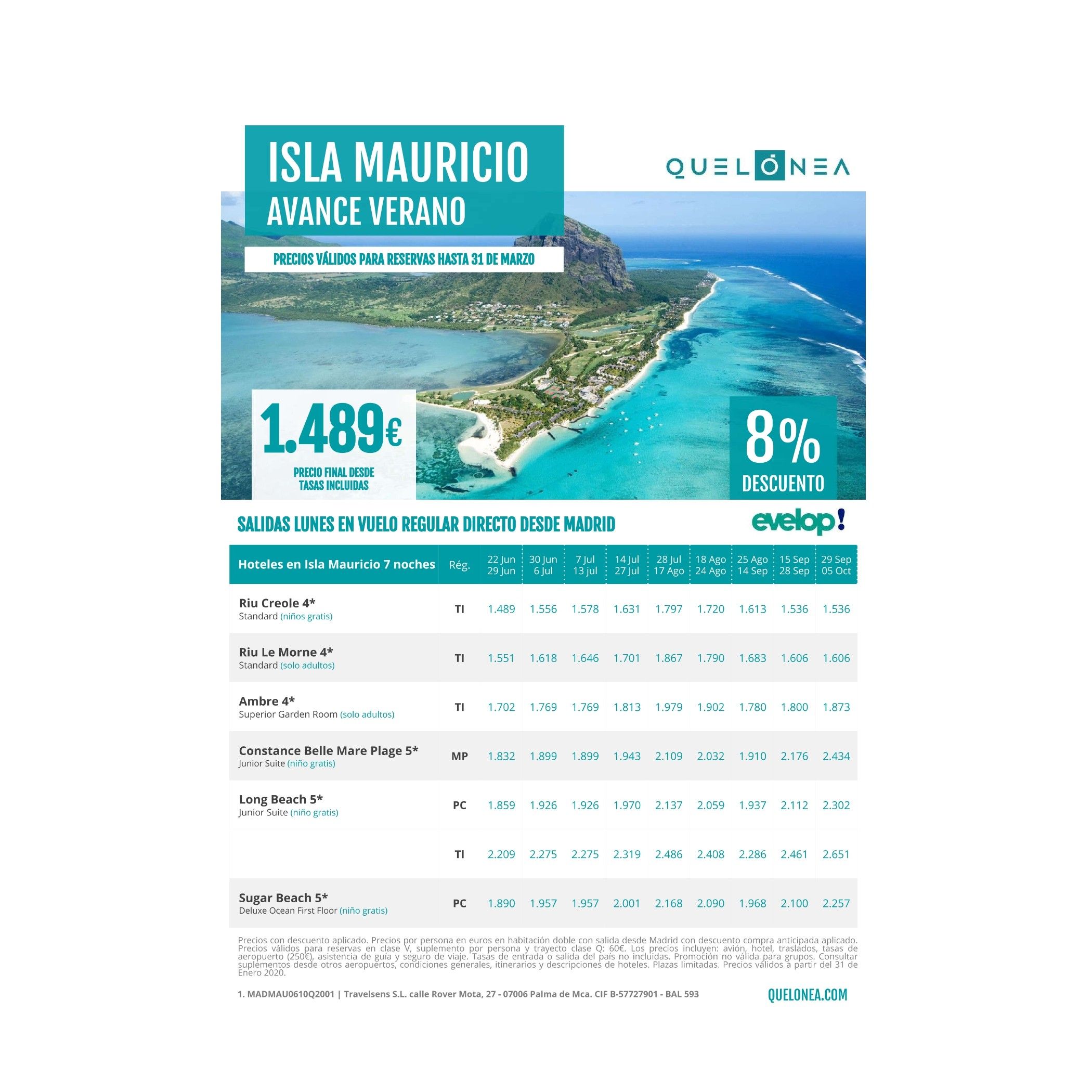 Avance del verano. Isla Mauricio: Contrata tu viaje de Viajes Iberplaya Avance del verano. Isla Mauricio: Contrata tu viaje de Viajes Iberplaya