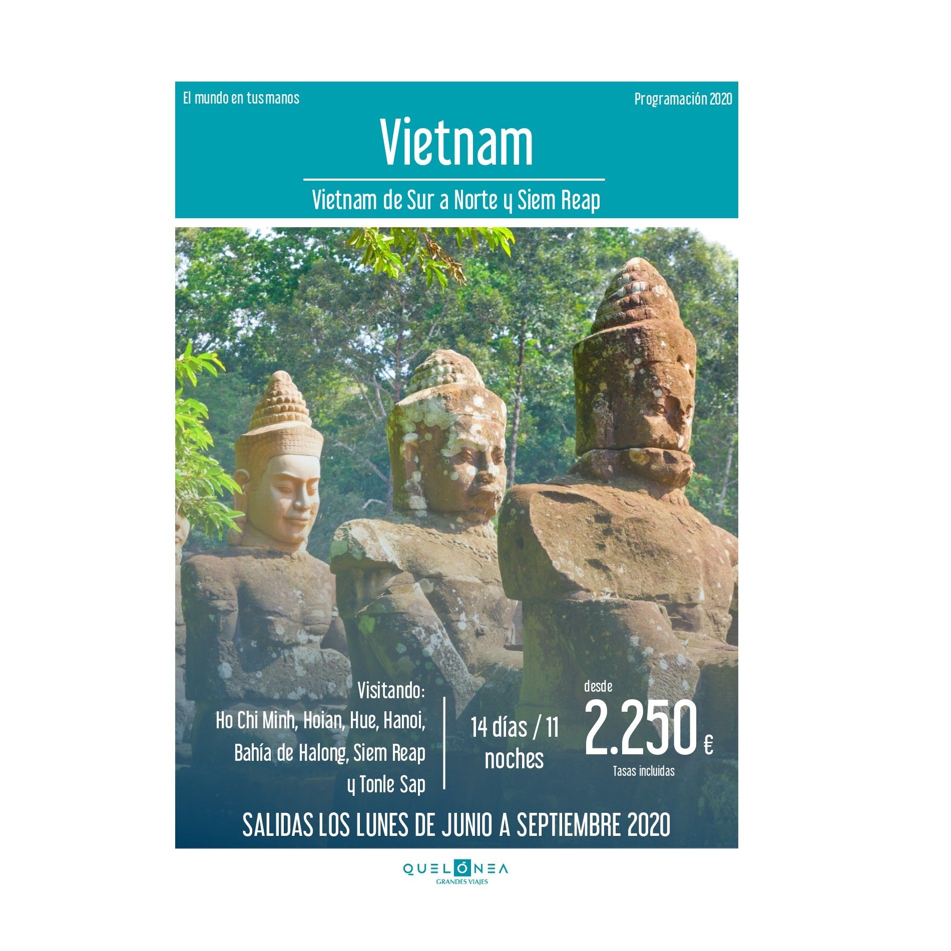 Vietnam. Programación 2020: Contrata tu viaje de Viajes Iberplaya Vietnam. Programación 2020: Contrata tu viaje de Viajes Iberplaya
