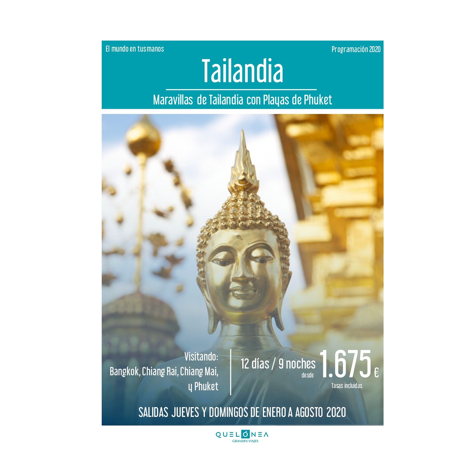 Tailandia. Programación 2020: Contrata tu viaje de Viajes Iberplaya Tailandia. Programación 2020: Contrata tu viaje de Viajes Iberplaya
