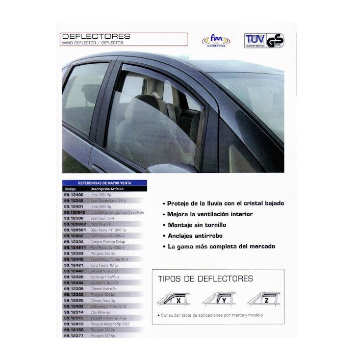 Deflectores: Productos de Frami Canarias Deflectores: Productos de Frami Canarias