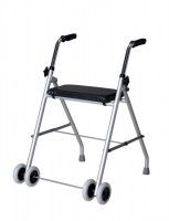 Andador de aluminio con asiento Andador de aluminio con asiento