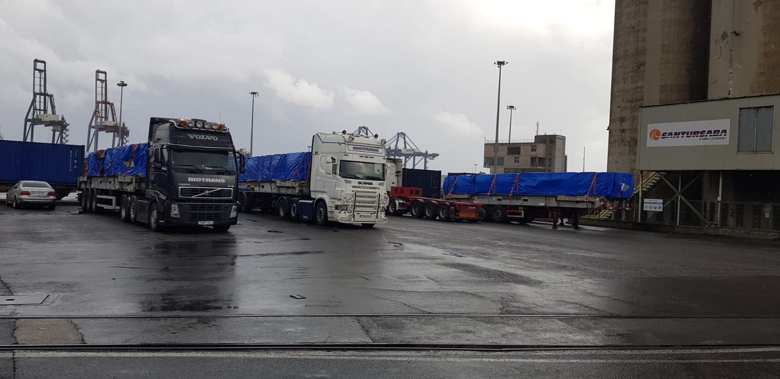 Plataformas extensibles porta-contenedores: Servicios de Transportes Biotrans Garraioak Plataformas extensibles porta-contenedores: Servicios de Transportes Biotrans Garraioak