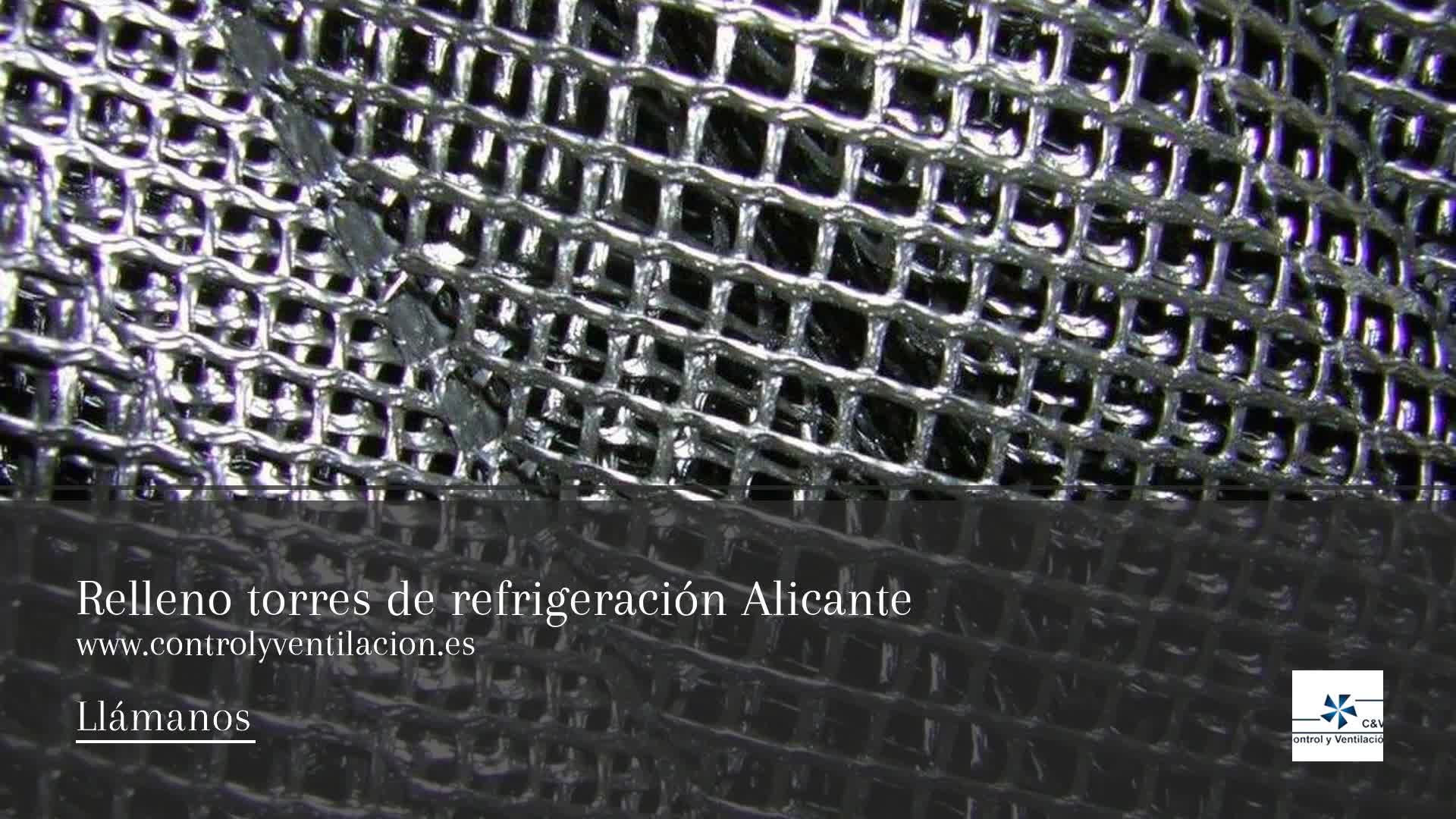 Relleno Para Torres De Refrigeración En Murcia Control Y Ventilación 8850