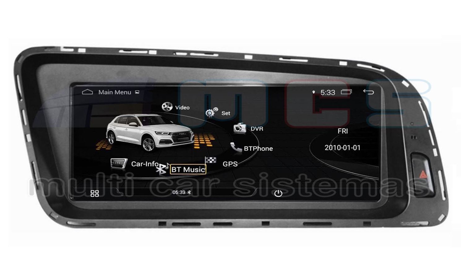 RADIO GPS PANTALLA TACTIL ANDROID AUDI Q5 8R RADIO GPS PANTALLA TACTIL ANDROID AUDI Q5 8R