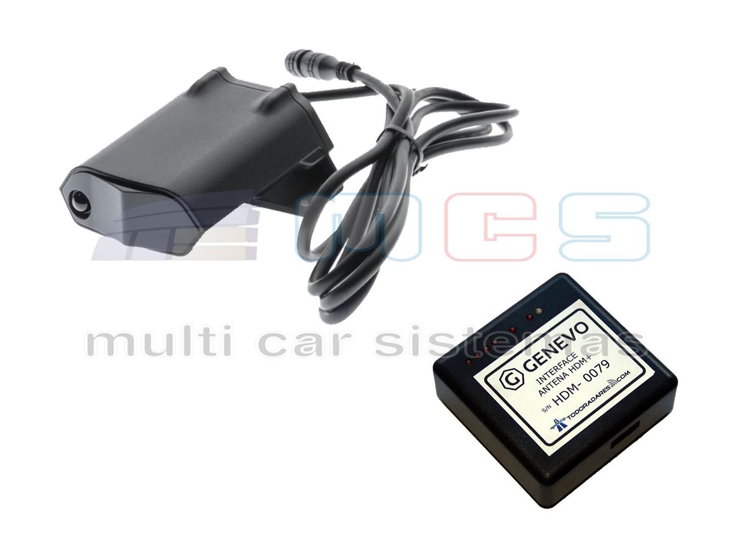 Detector anti radar indetectable display antena Genevo HDM+ Detector anti radar indetectable display antena Genevo HDM+