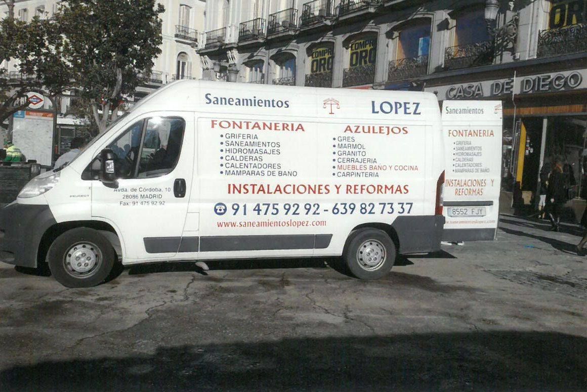 Altas de instalaciones: Servicios de Saneamientos López Altas de instalaciones: Servicios de Saneamientos López