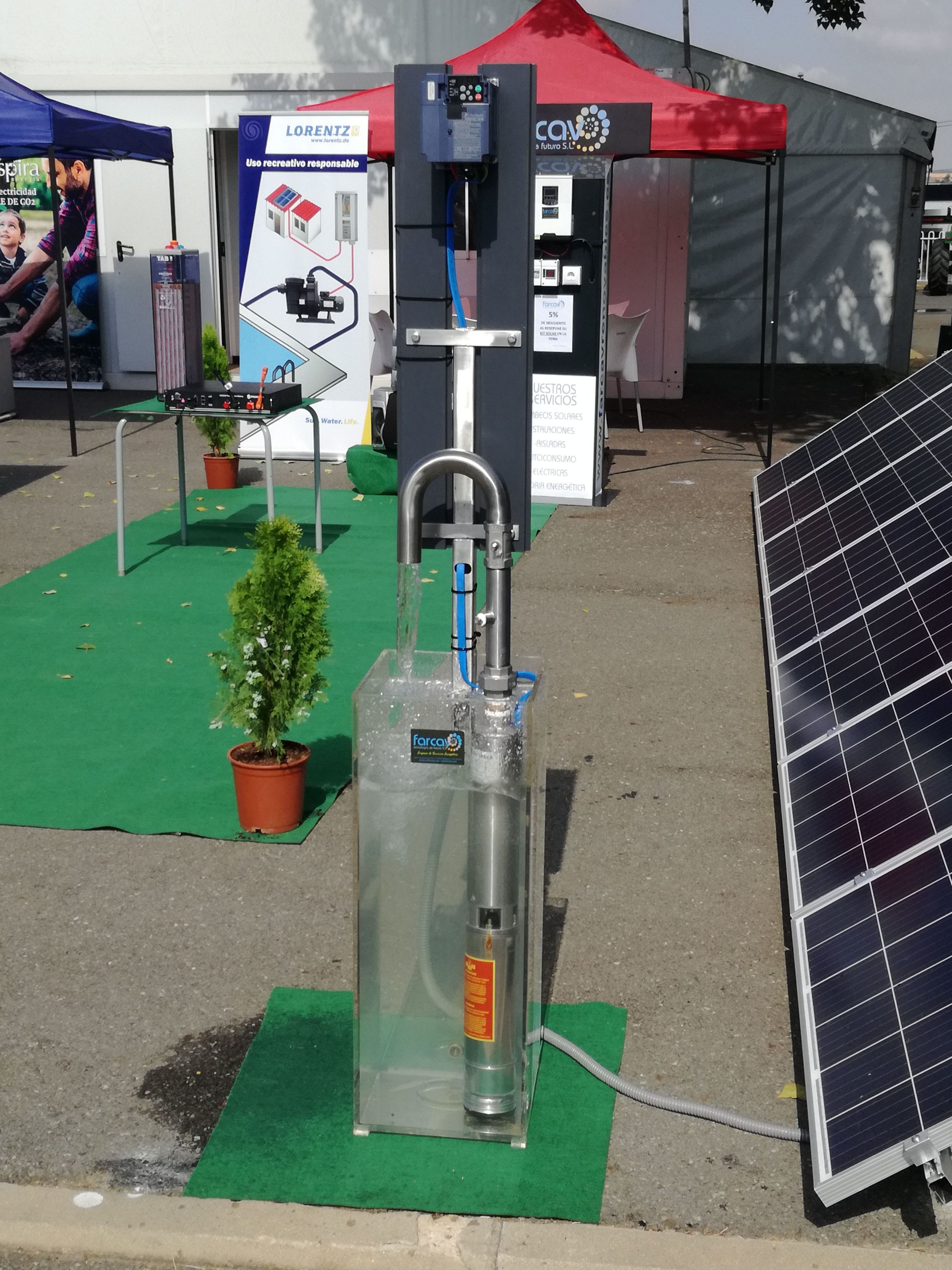 Bombeo solar: Servicios de Farcav Renovables Bombeo solar: Servicios de Farcav Renovables