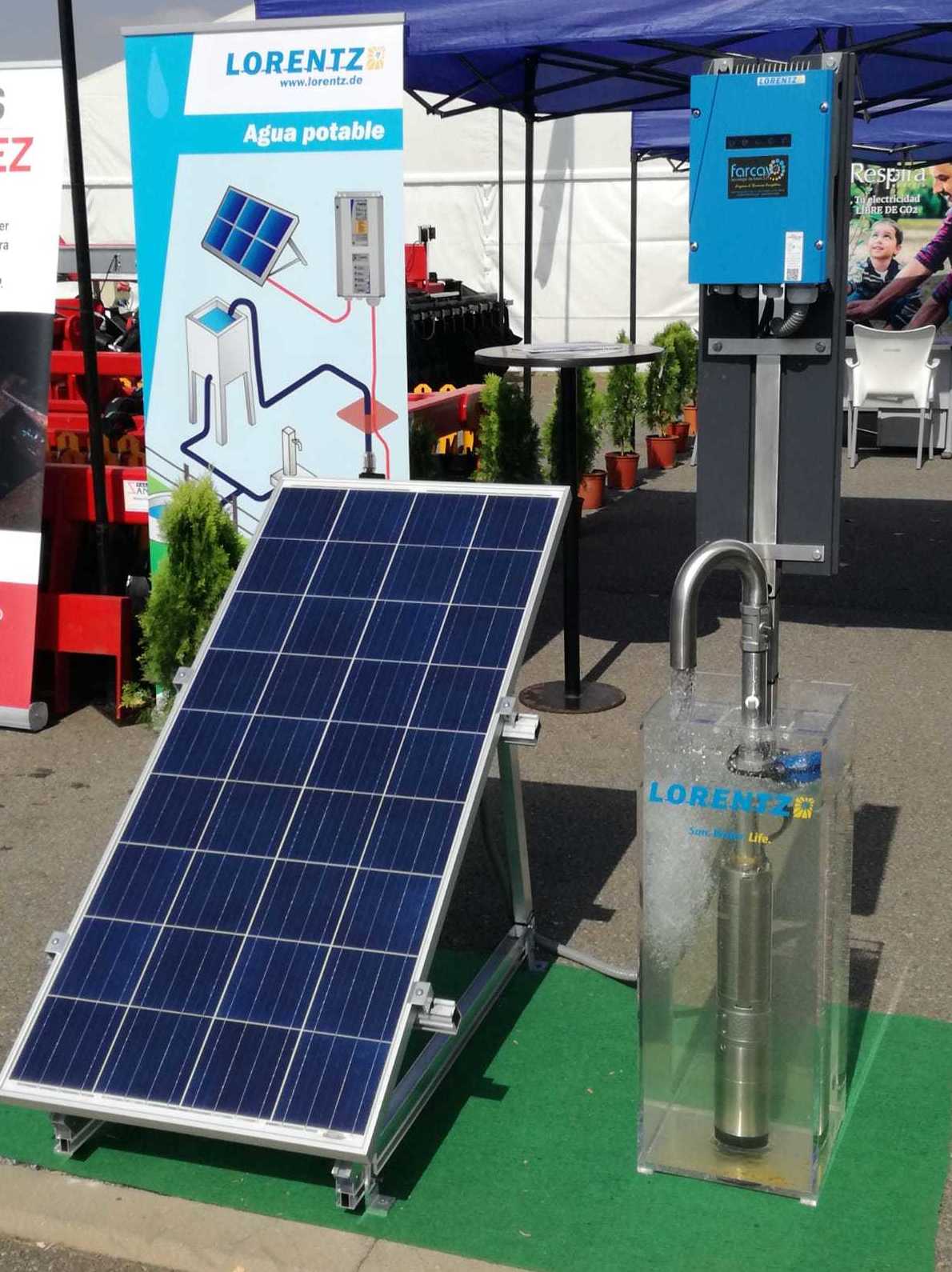 Bombeo solar: Servicios de Farcav Renovables Bombeo solar: Servicios de Farcav Renovables