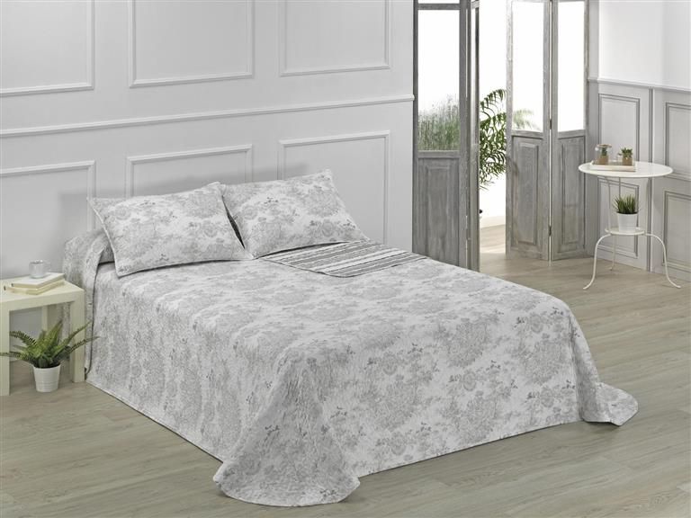 Colcha Toile de Jouy: de d'Orte Selección Hogar Colcha Toile de Jouy: de d'Orte Selección Hogar
