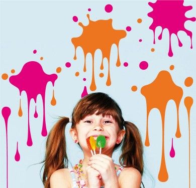Wall sticker vinilo decorativo Splash en Barcelona Wall sticker vinilo decorativo Splash en Barcelona