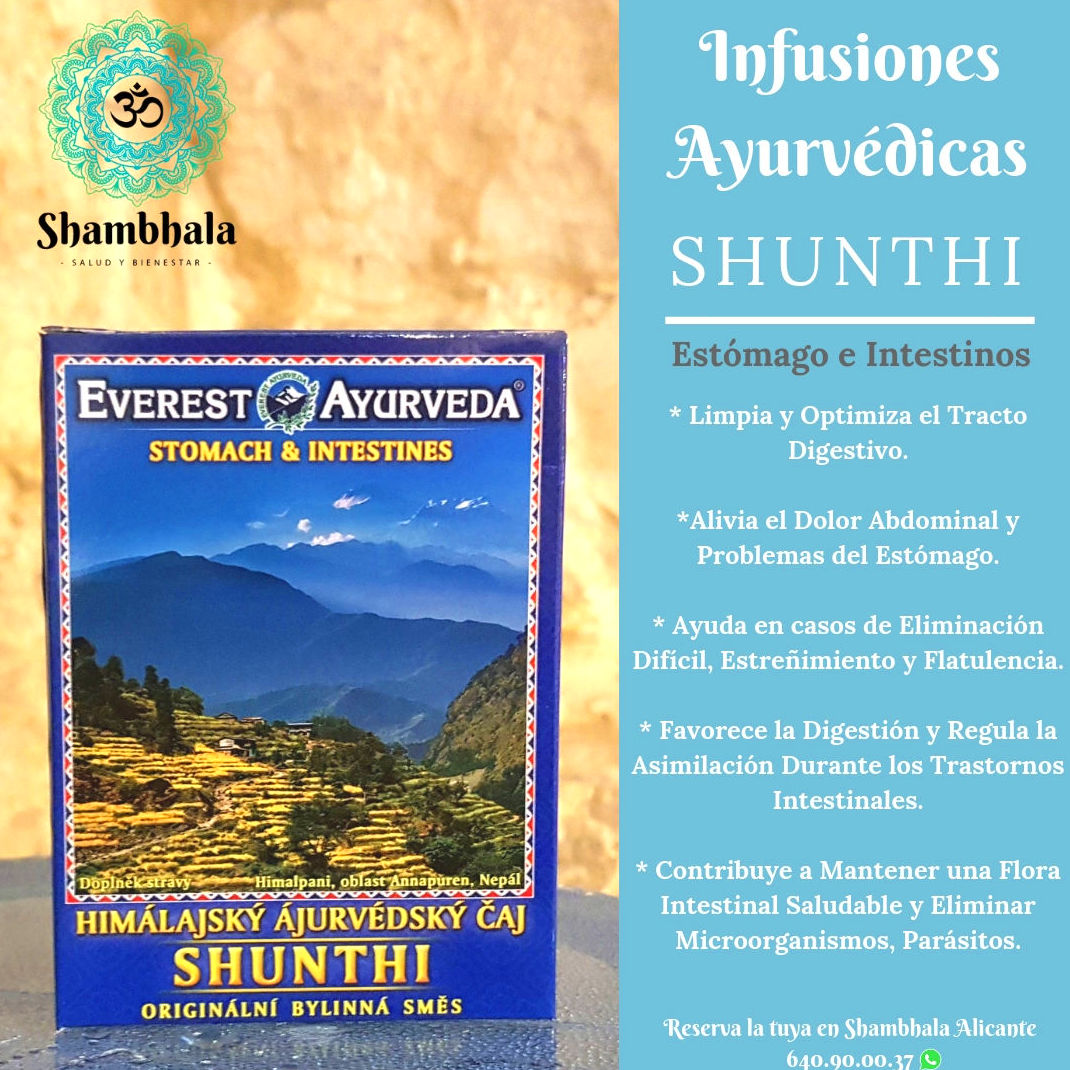 Shunthi Infusión Ayurvédica Alicante Shambhala Samskara Shunthi Infusión Ayurvédica Alicante Shambhala Samskara
