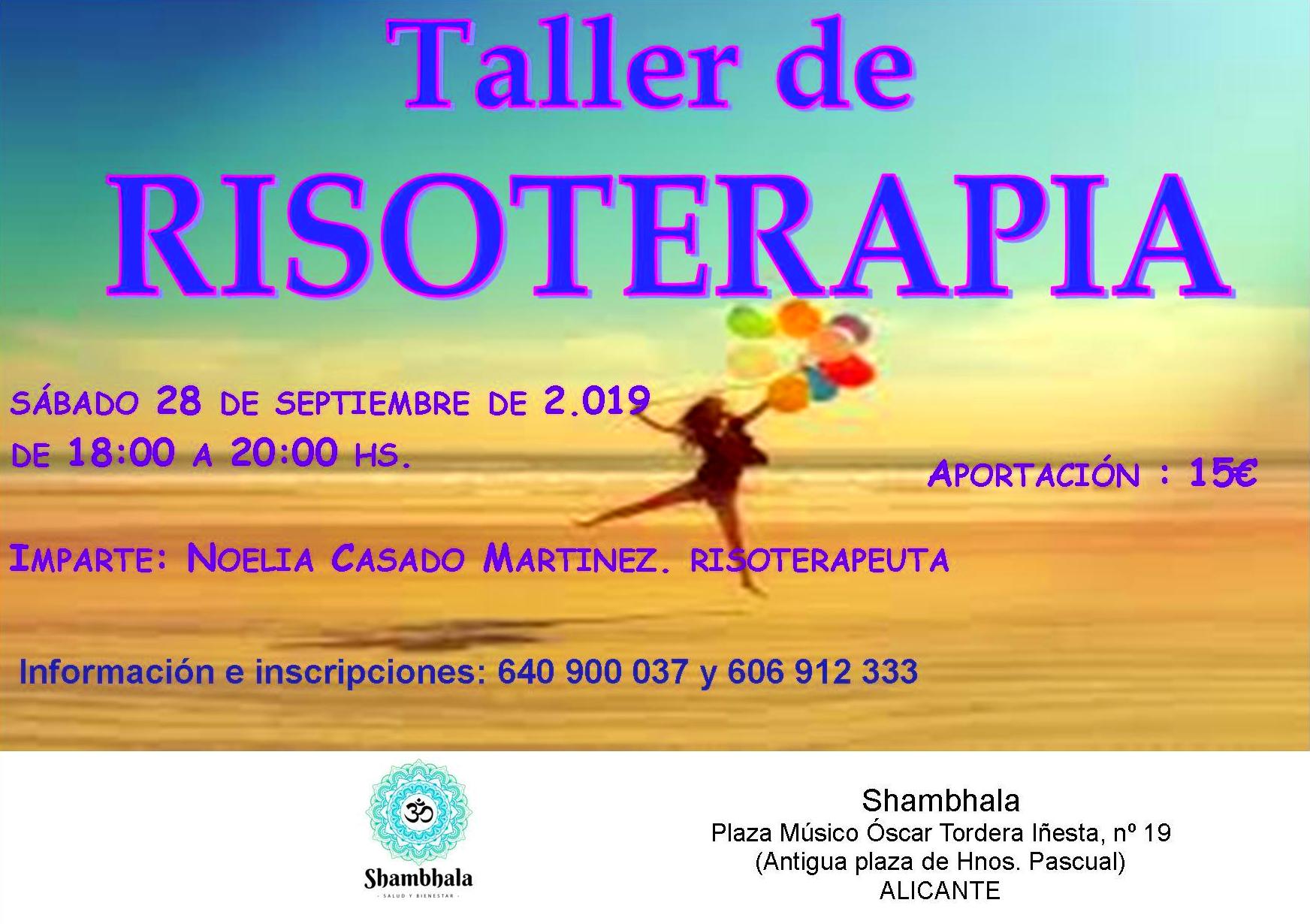 Taller Risoterapia Shambhala Alicante Septiembre Taller Risoterapia Shambhala Alicante Septiembre