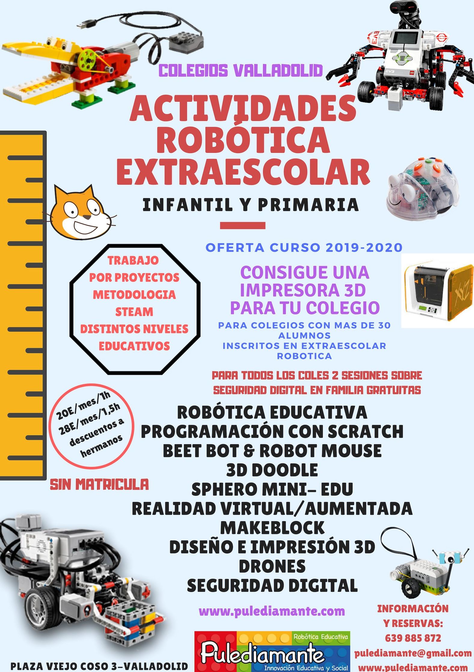 Extraescolares: Servicios de Pulediamante Extraescolares: Servicios de Pulediamante