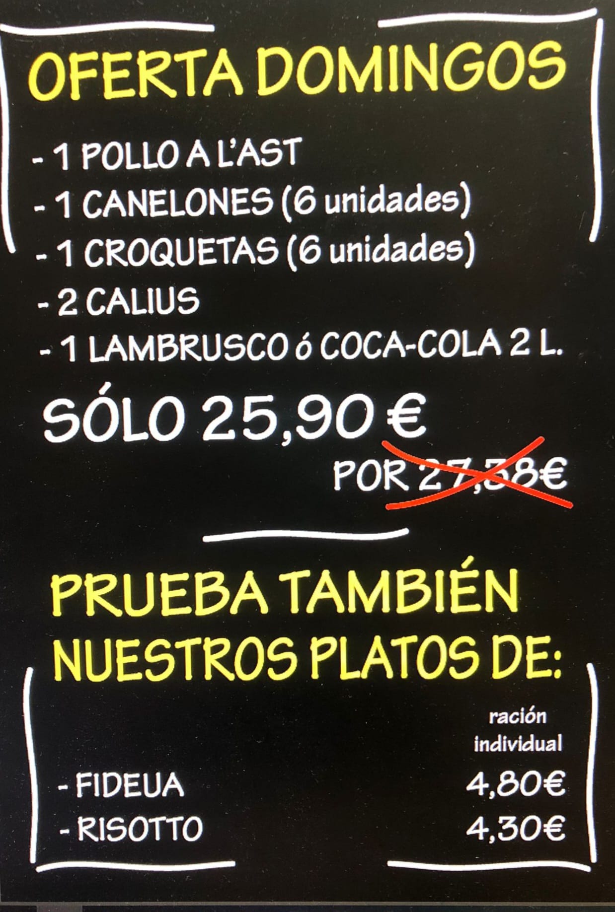 TODOS LOS MENÚS Y PRECIOS: Productos y servicios de Pollo Home TODOS LOS MENÚS Y PRECIOS: Productos y servicios de Pollo Home
