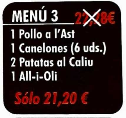 Menú 3: Productos y servicios de Pollo Home Menú 3: Productos y servicios de Pollo Home