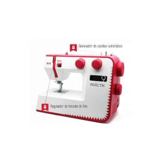 Máquina de coser Alfa Practik 9: Productos de KOSSE Máquina de coser Alfa Practik 9: Productos de KOSSE