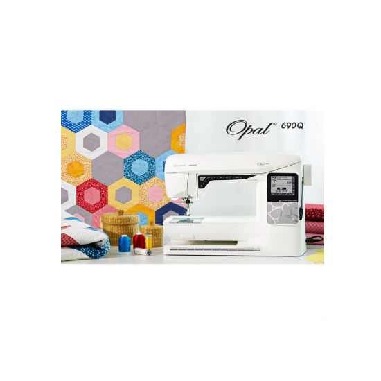 Máquina de coser Husqvarna Opal 690Q: Productos de KOSSE Máquina de coser Husqvarna Opal 690Q: Productos de KOSSE