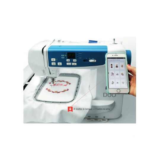 Máquina de coser y bordar Alfa Dúo: Productos de KOSSE Máquina de coser y bordar Alfa Dúo: Productos de KOSSE