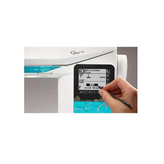 Máquina de coser Husqvarna Opal 670: Productos de KOSSE Máquina de coser Husqvarna Opal 670: Productos de KOSSE