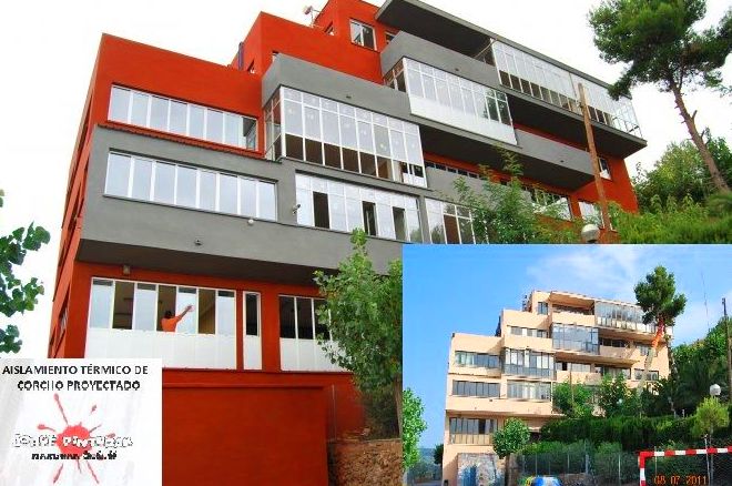 Corcho proyectado: Servicios de Jorge Pinturak Margoak S.L.U. Corcho proyectado: Servicios de Jorge Pinturak Margoak S.L.U.