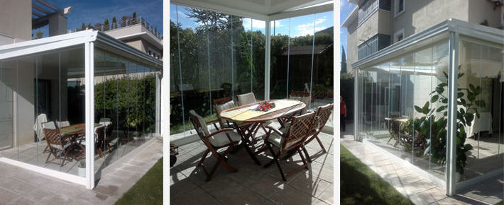 Cortinas de Cristal: Catálogo de ECO Toldos y Persianas Cortinas de Cristal: Catálogo de ECO Toldos y Persianas