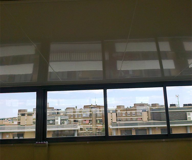 Trabajos de cerramientos de terrazas en Zaragoza