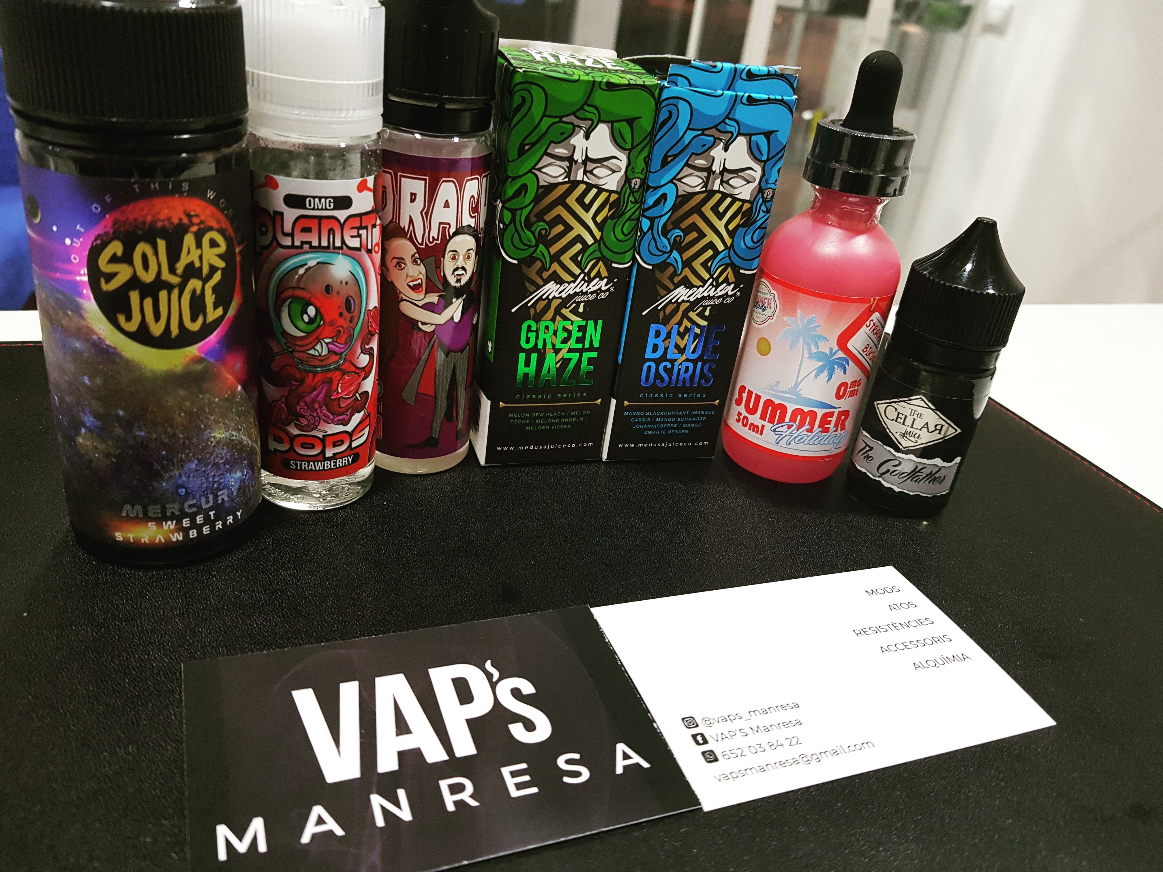 Líquidos: Productos de Vaps Manresa Líquidos: Productos de Vaps Manresa