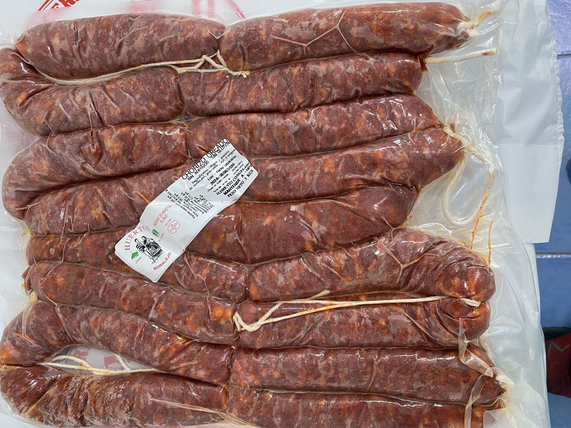 Chorizo fresco: Productos de Cárnicas Huertos Moralejo Chorizo fresco: Productos de Cárnicas Huertos Moralejo
