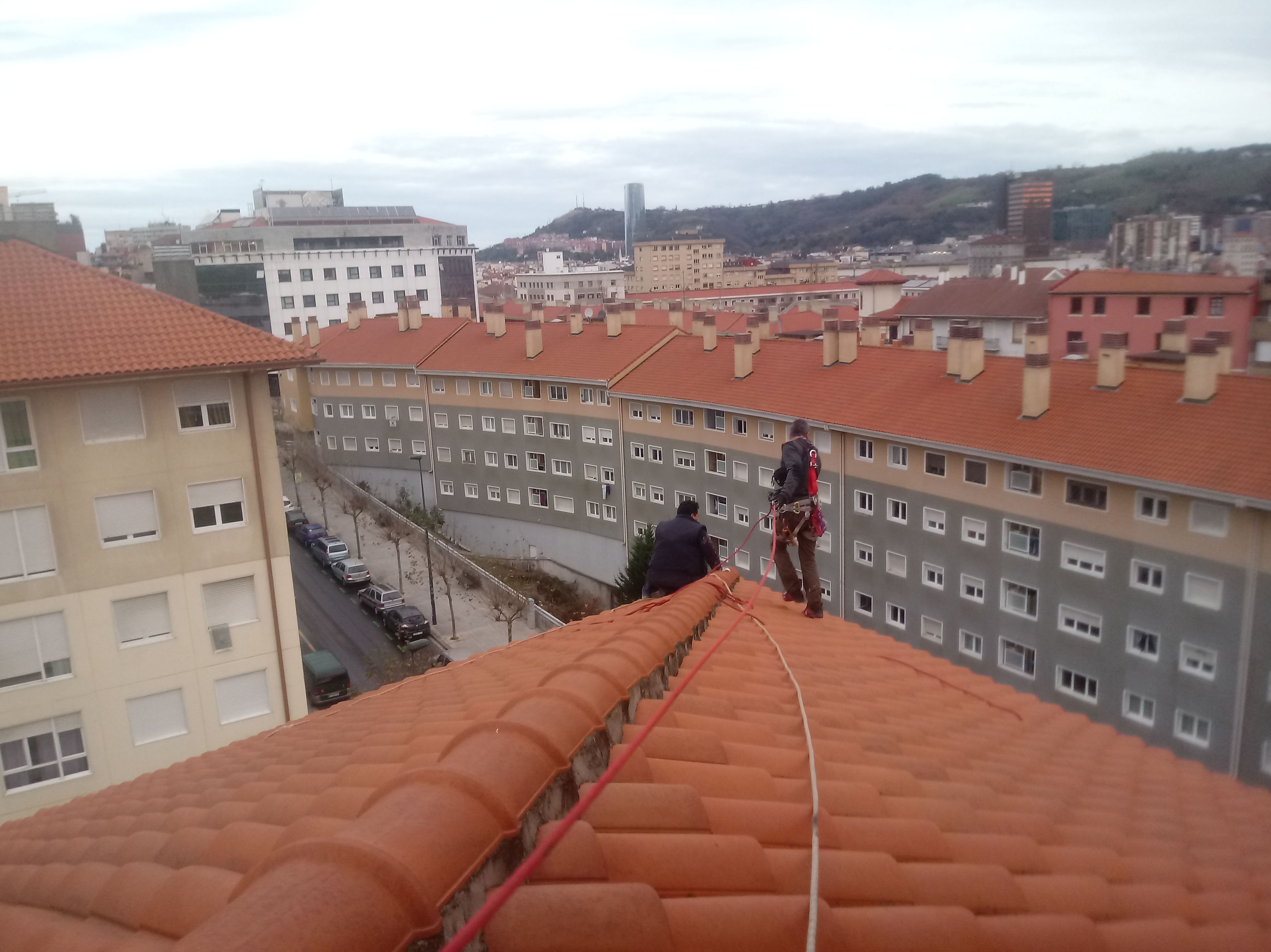 Reparación de tejados en gernika