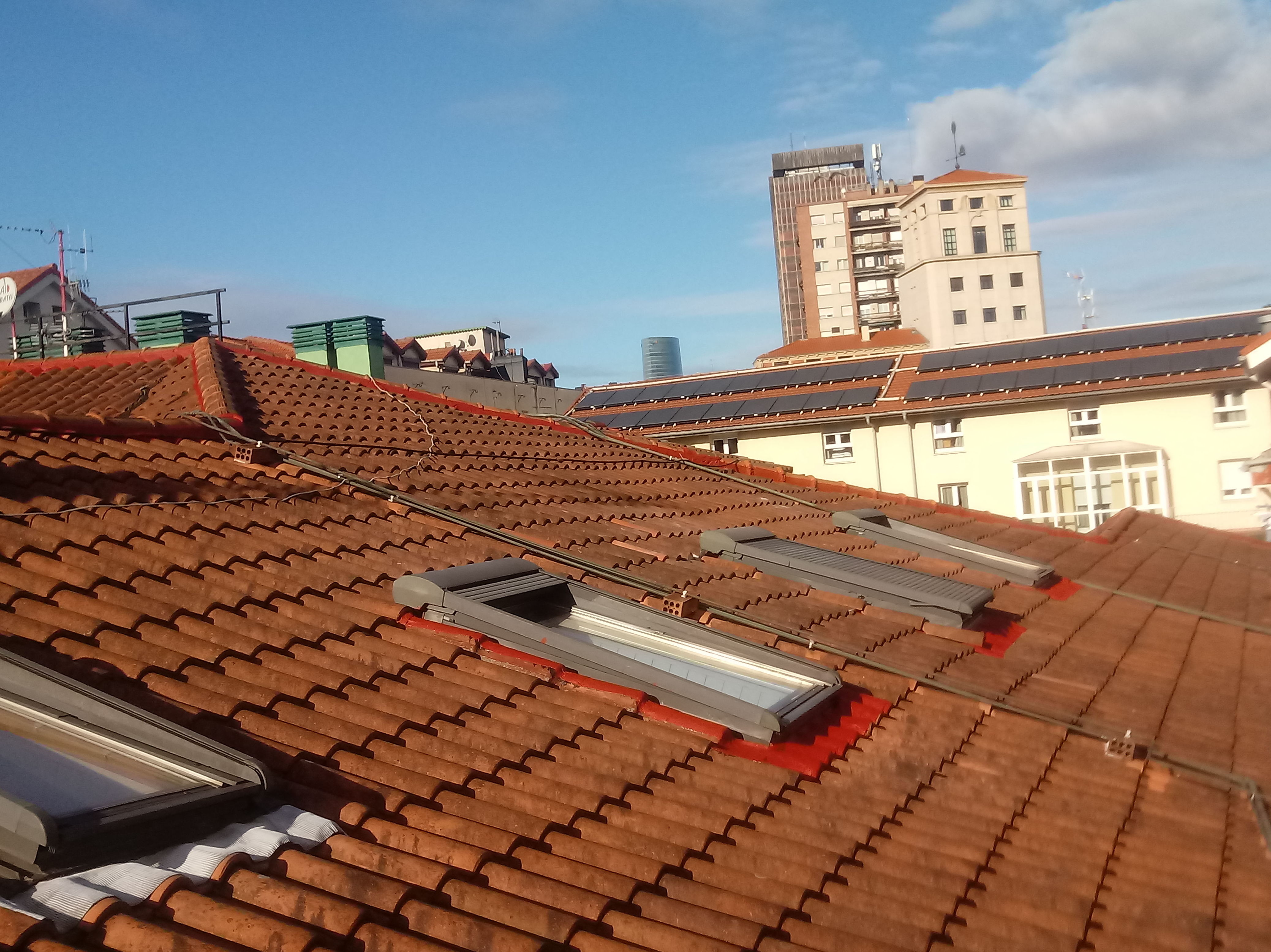 Reparación de tejados en amorebieta