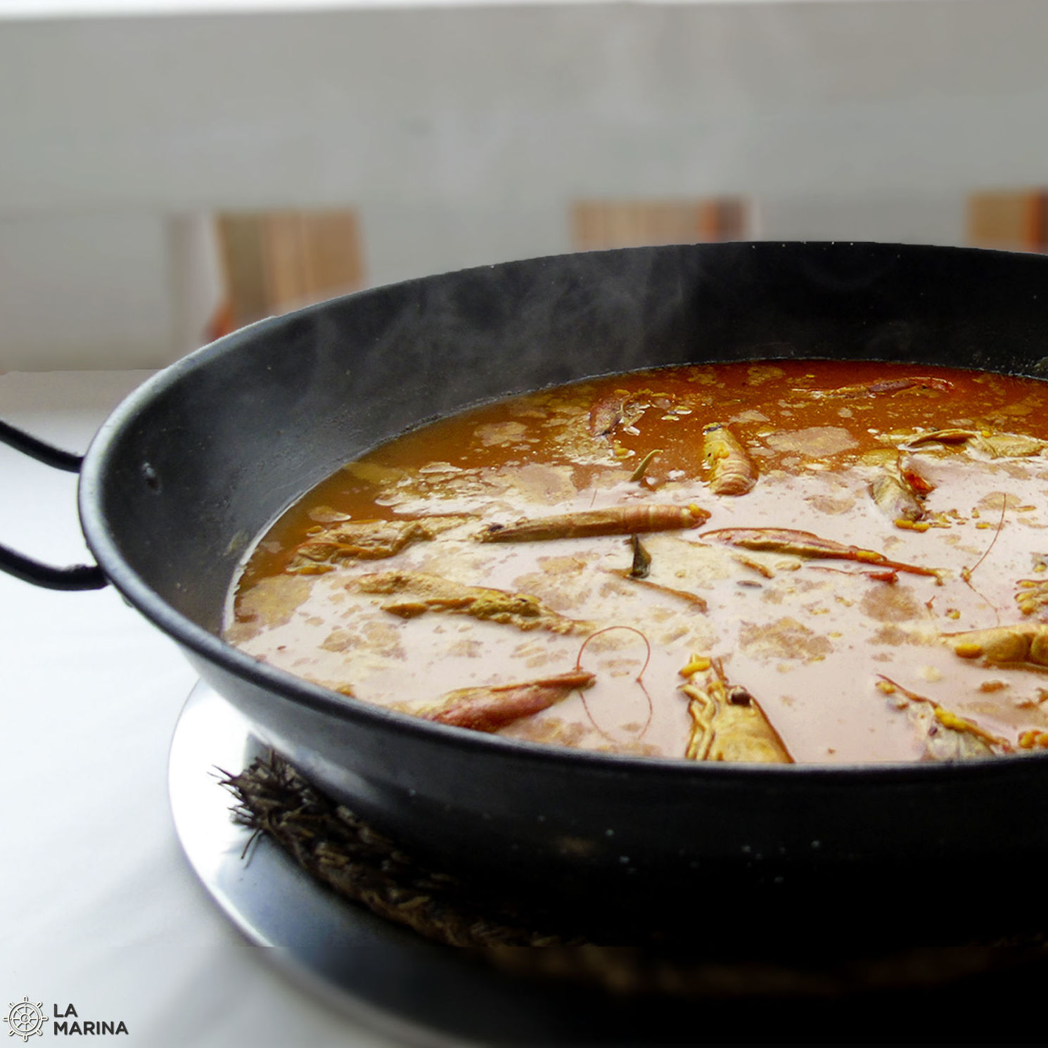 Paellas y Arroces: Carta de Restaurante La Marina Paellas y Arroces: Carta de Restaurante La Marina