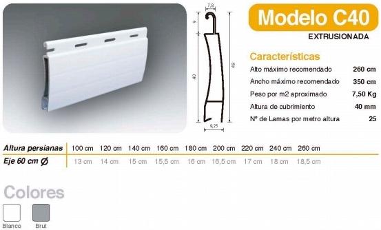 MODELO C40 MODELO C40