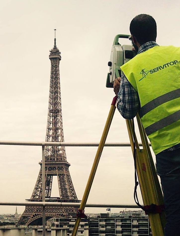 SERVITOP - Trabajos de Topografía en París, Francia (2015)
