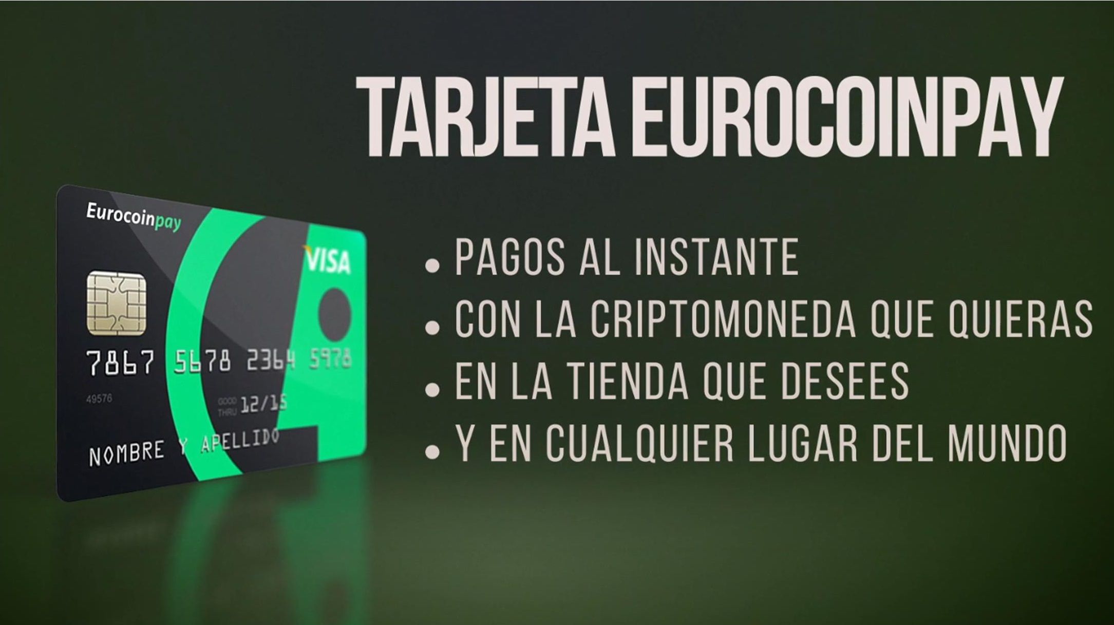 VISA Eurocoinpay: Servicios de Eurocoinpay VISA Eurocoinpay: Servicios de Eurocoinpay