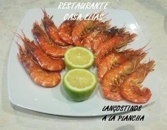 LANGOSTINOS PLANCHA LANGOSTINOS PLANCHA