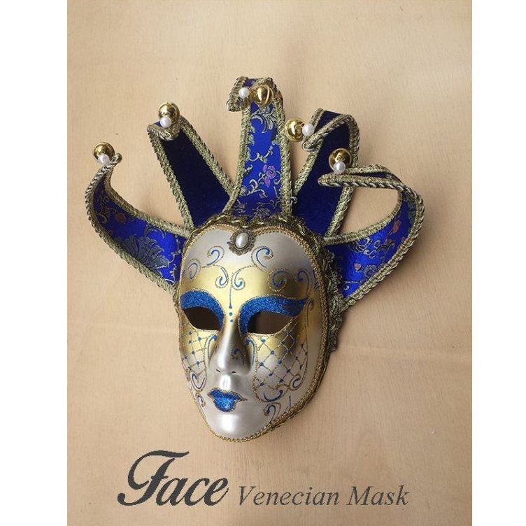 Máscara con brillantina Jolly Jolly brillantina: Máscaras y antifaces de Face Venecian Mask Máscara con brillantina Jolly Jolly brillantina: Máscaras y antifaces de Face Venecian Mask