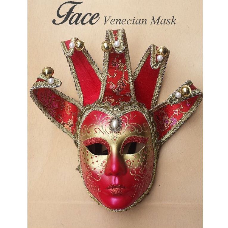 Máscara con brillantina Jolly Jolly brillantina: Máscaras y antifaces de Face Venecian Mask Máscara con brillantina Jolly Jolly brillantina: Máscaras y antifaces de Face Venecian Mask