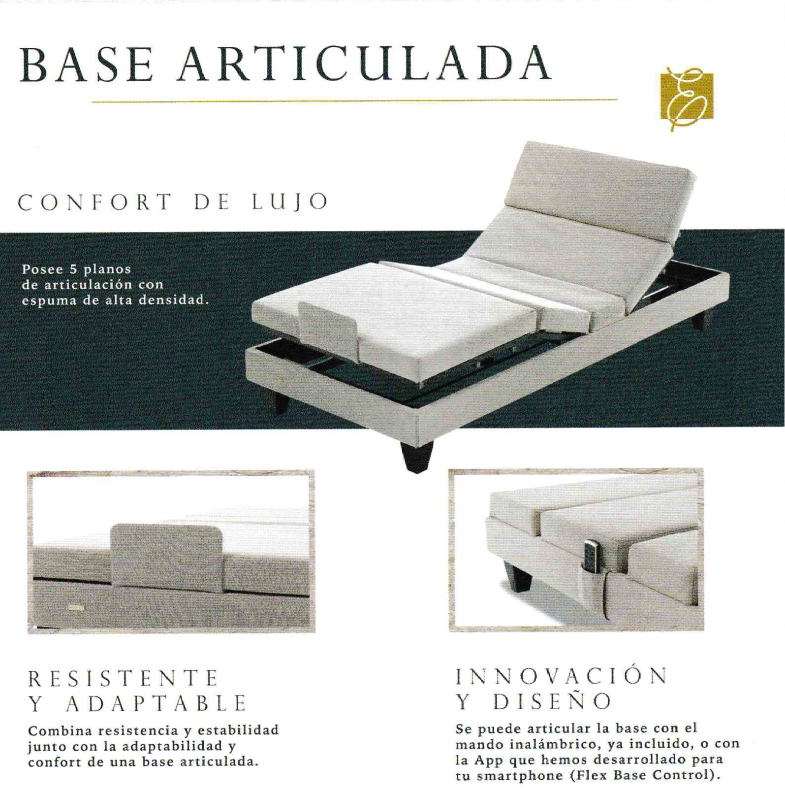 Base articulada Exclusive en Bilbao Base articulada Exclusive en Bilbao
