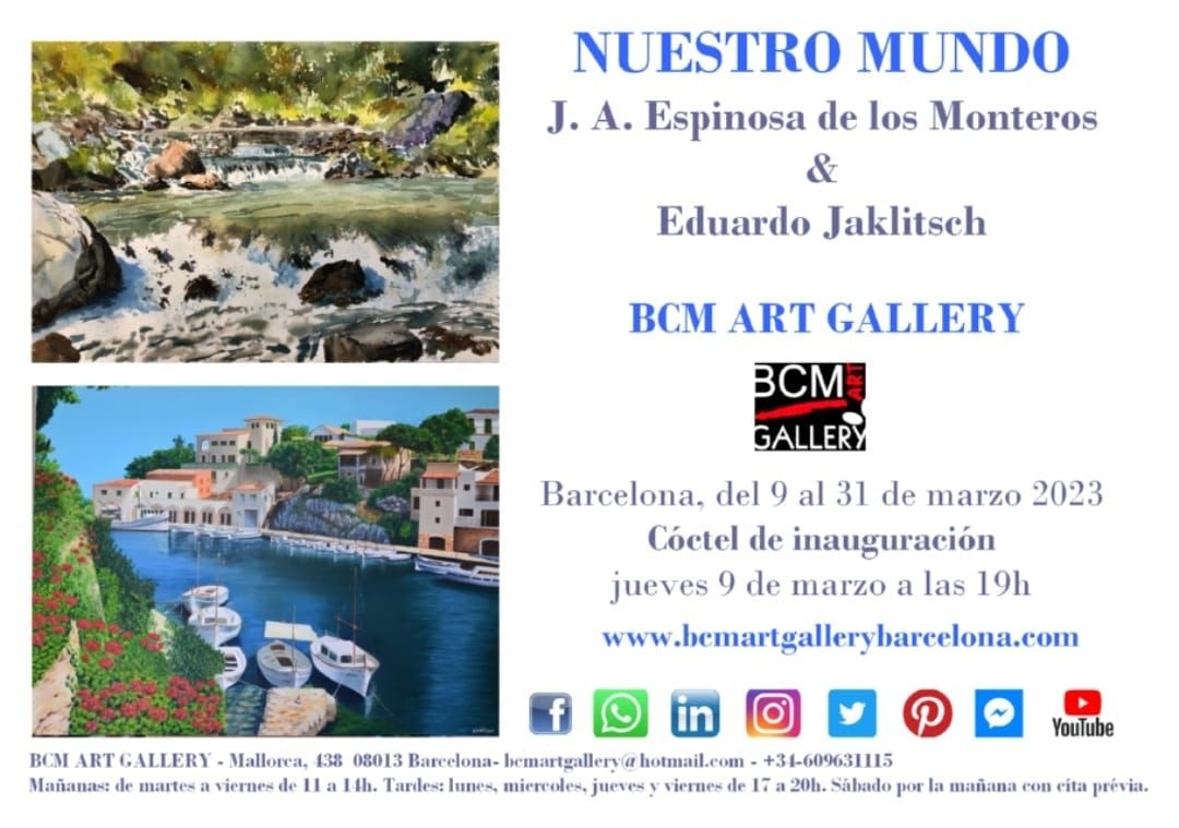 Exposición Nuestro Mundo: Exposiciones y artistas de BCM Art Gallery