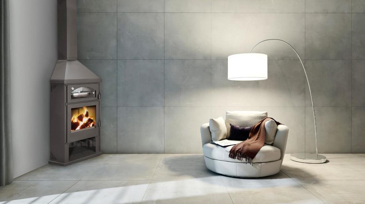 Chimenea con horno mod. Ignis Ferlux: Catálogo de Cadbioex Chimenea con horno mod. Ignis Ferlux: Catálogo de Cadbioex