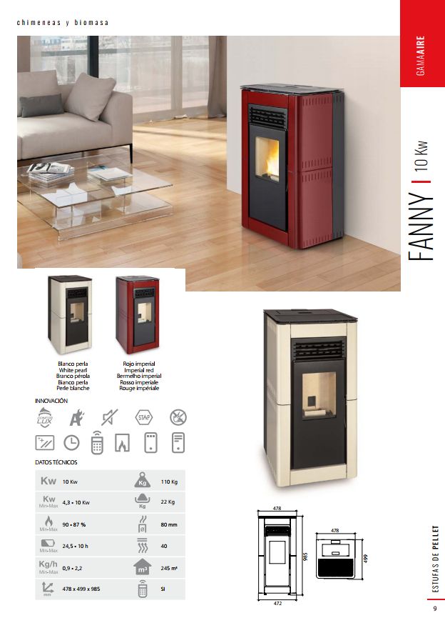 Fanny 10 kW 1.363 € Fanny 10 kW 1.363 €