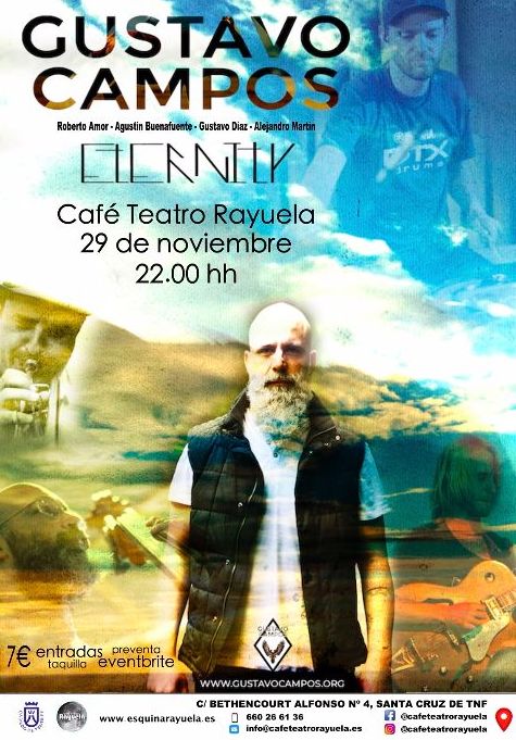 Gustavo Campos - Eternity: Programación de Café Teatro Rayuela Gustavo Campos - Eternity: Programación de Café Teatro Rayuela