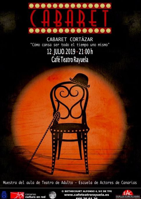 CABARET CORTÁZAR: Programación de Café Teatro Rayuela CABARET CORTÁZAR: Programación de Café Teatro Rayuela