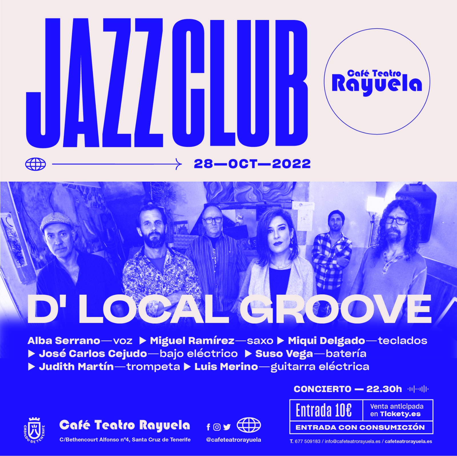 D' Local Groove: Programación de Café Teatro Rayuela D' Local Groove: Programación de Café Teatro Rayuela