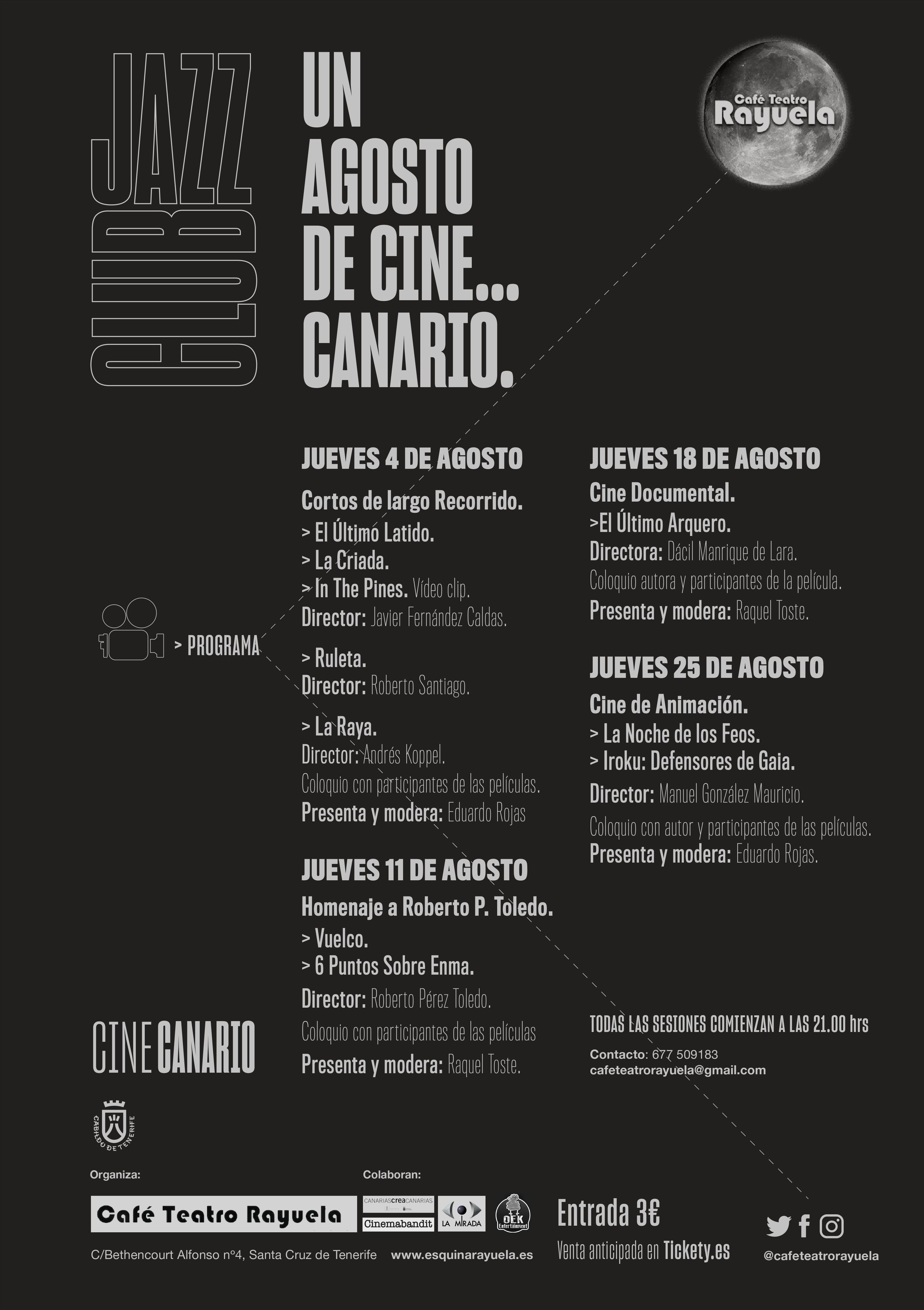 Ciclo de cine canario en Café Teatro Rayuela