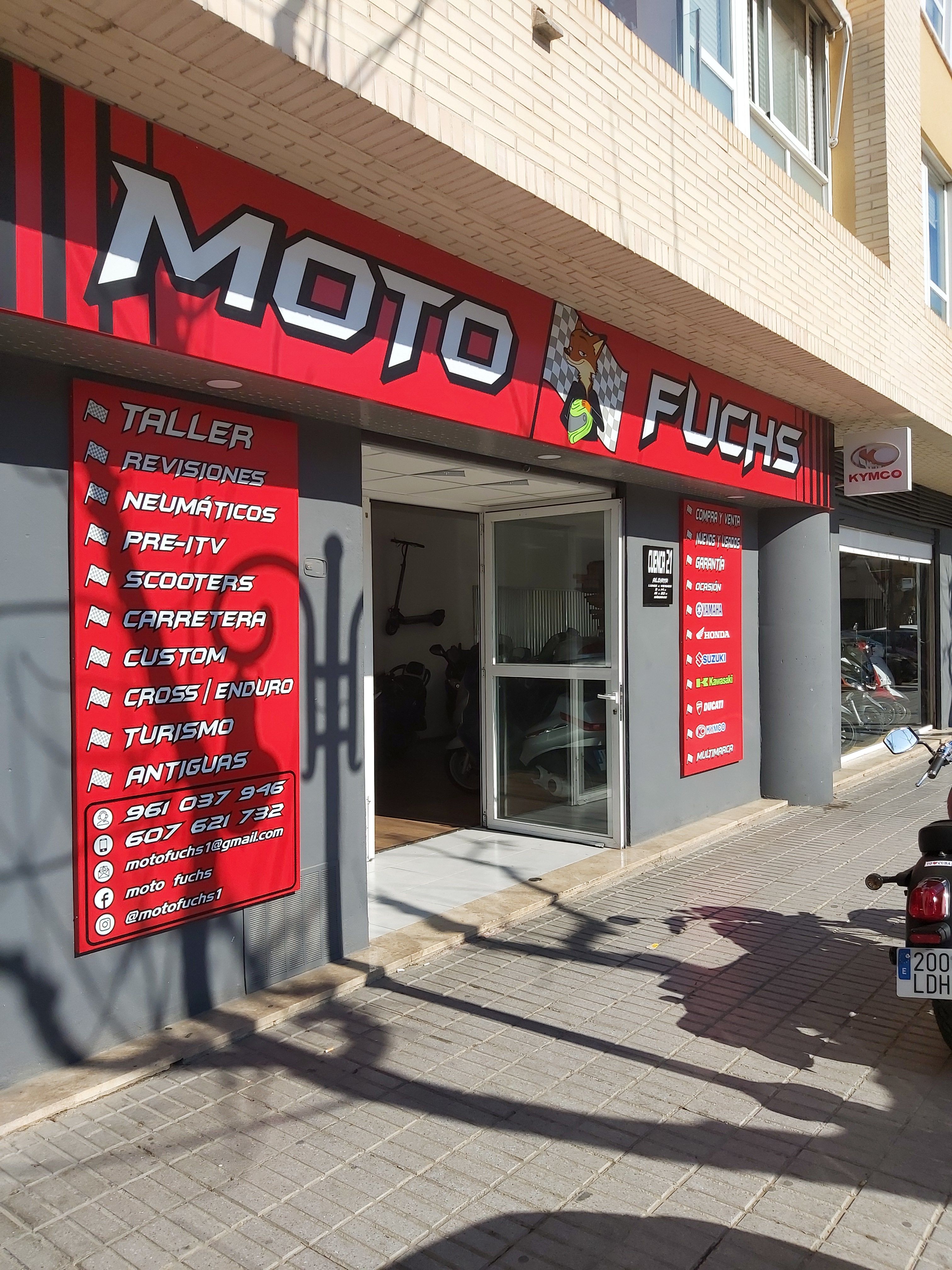 Taller de reparación de motocicletas en Valencia