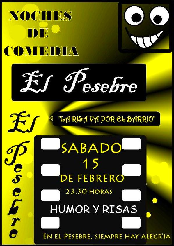 NOCHES DE COMEDIA EN EL PESEBRE: MENUS Y CARTA de Mesón Restaurante El Pesebre NOCHES DE COMEDIA EN EL PESEBRE: MENUS Y CARTA de Mesón Restaurante El Pesebre